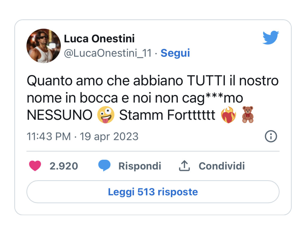 GFVIP, scontro a distanza tra Nikita e Luca 3