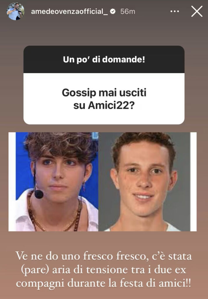 Amici, litigio tra due finalisti durante la festa post finale 2