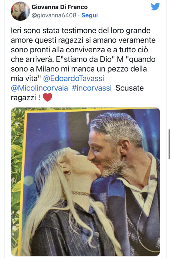 GFVIP, l’importante decisione presa da Tavassi e Micol dopo il reality 2