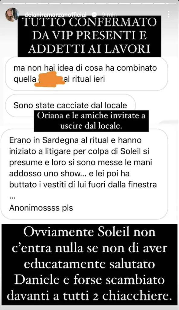 GFVIP, dettagli shock sulla lite tra Oriana e Daniele 2