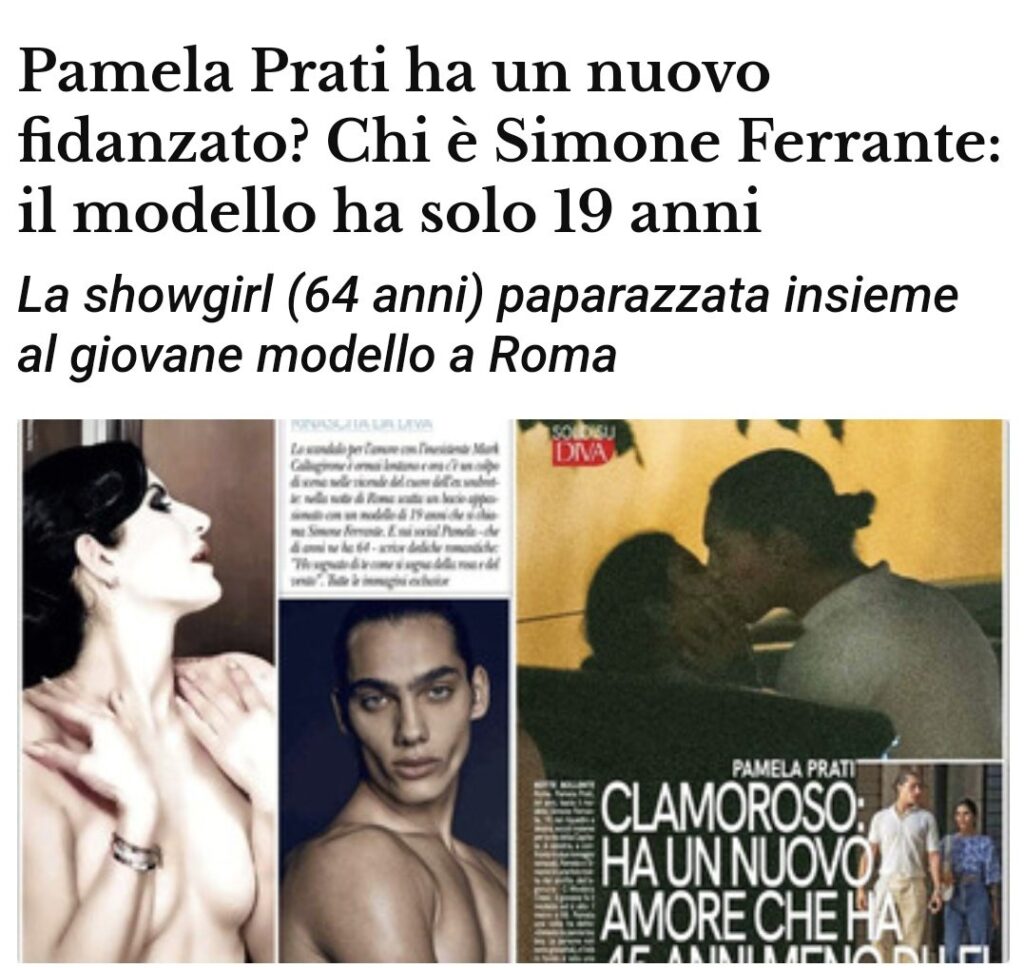 Pamela Prati e il suo nuovo compagno di 45 anni più piccolo di lei 2