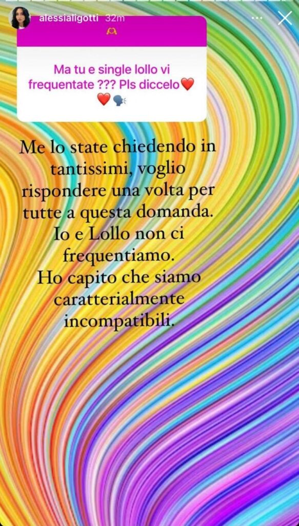 Temptation Island, Ale rivela in che rapporti e con il suo ex e se frequenta Lollo 3
