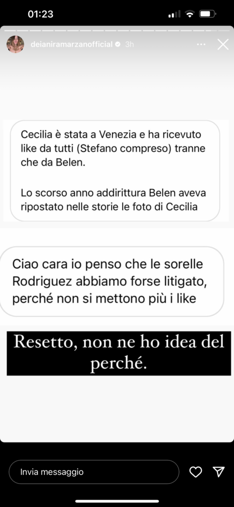 Cecilia e Belen hanno litigato? Lo scoop delle ultime ore 2