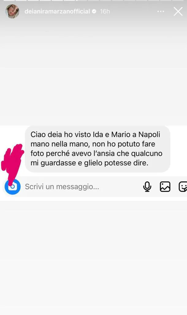 Uomini e donne, il gesto di Ida per Mario 2