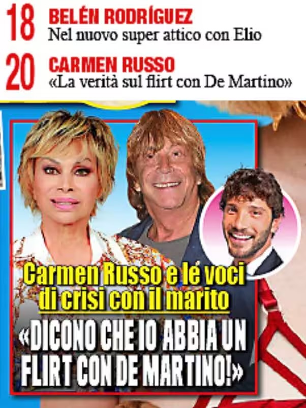Carmen Russo e il gossip con Stefano De Martino 2