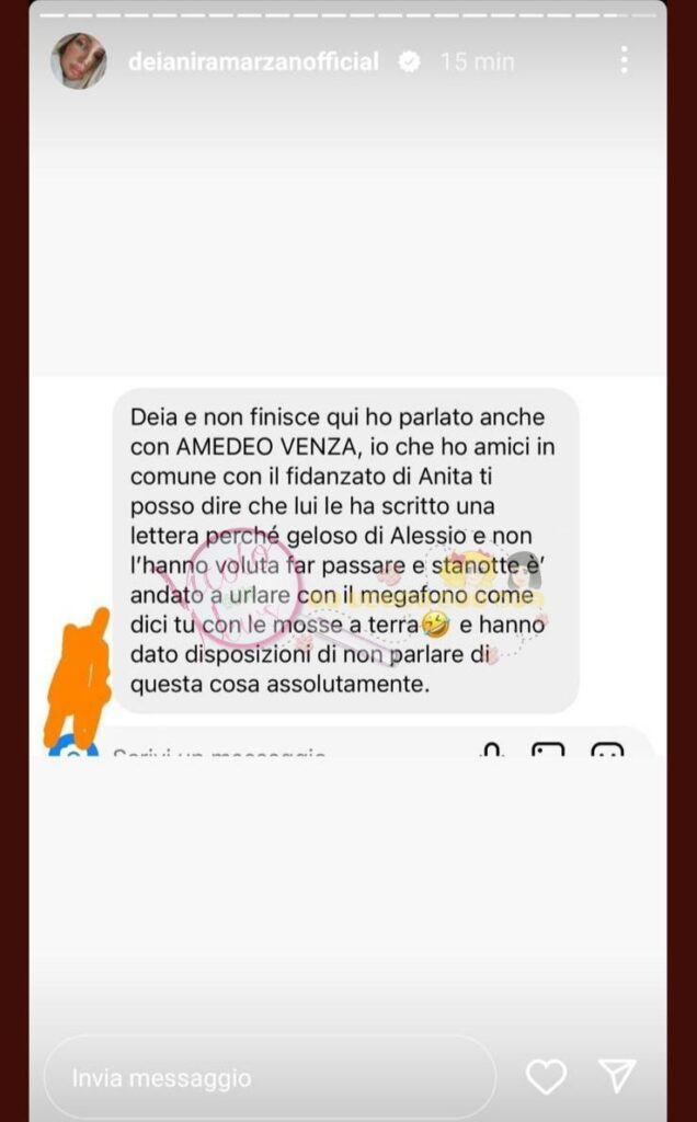 GF, Edoardo come ha reagito al flirt tra Anita e Alessio 2