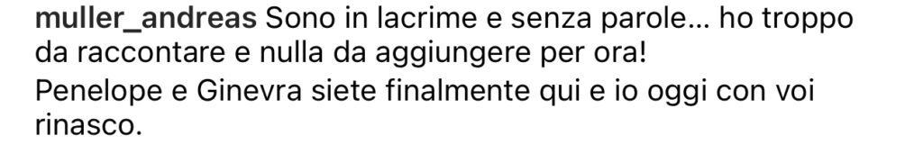 Andreas Muller e Veronica Peparini sono diventati genitori 4