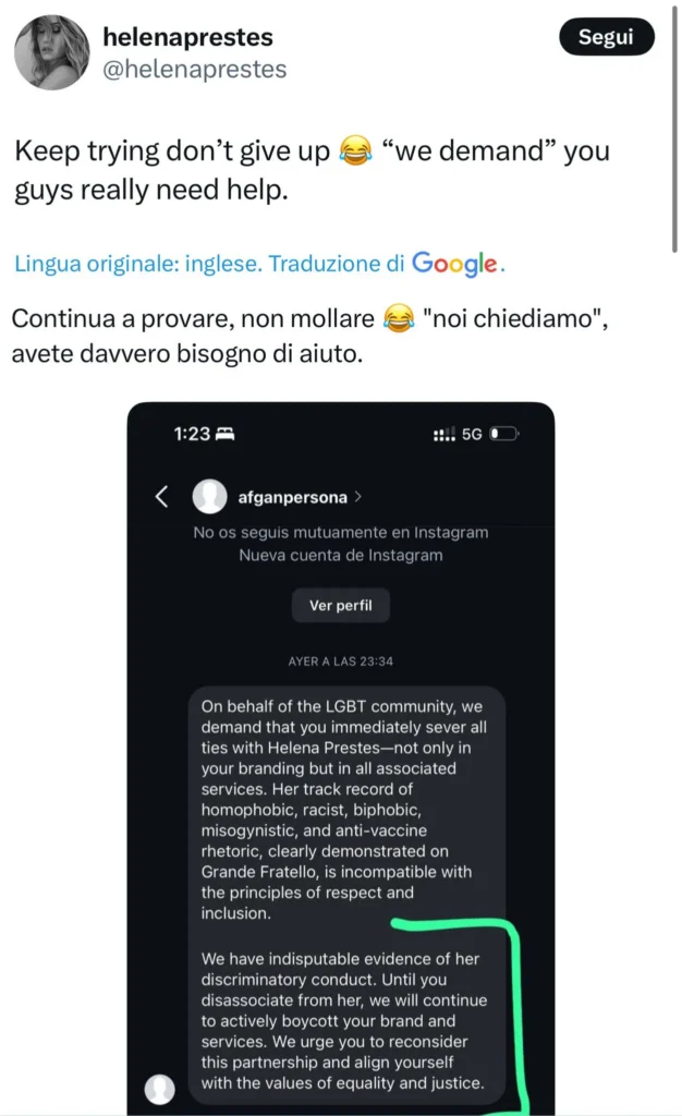 Grande Fratello, cercano di boicottare i lavori di Helena 2