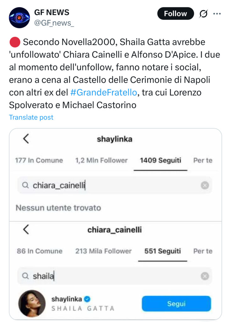 Grande Fratello, Shaila e Chiara litigano 2
