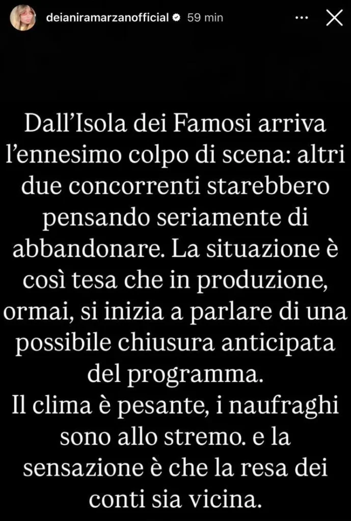 Isola dei famosi, due nuovi possibili ritiri 2