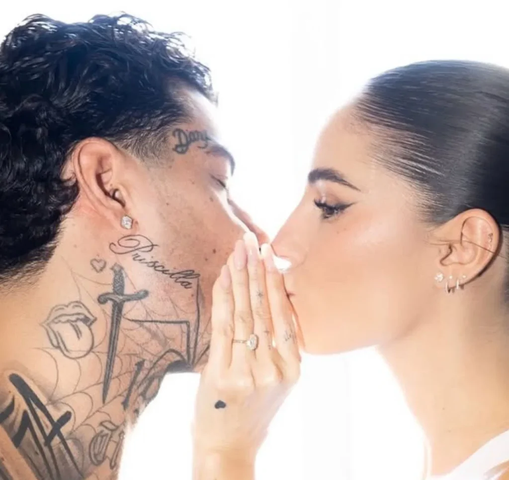 Giulia De Lellis e’ incinta, il tatuaggio di Tony Effe 2