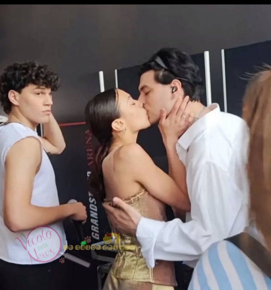 Amici, Trigno e Chiara si incontrano 2