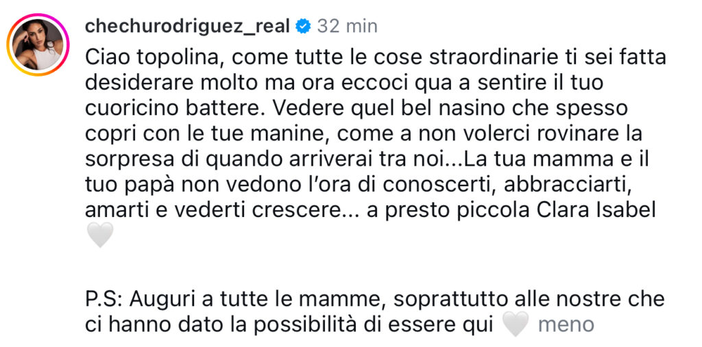 Cecilia Rodriguez annuncia la sua gravidanza 3