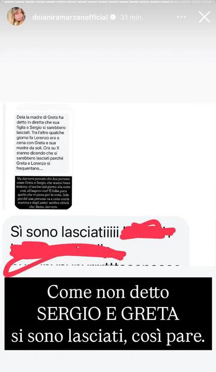 Grande Fratello, Greta e Sergio si sarebbero lasciati per colpa di un altro gieffino 3