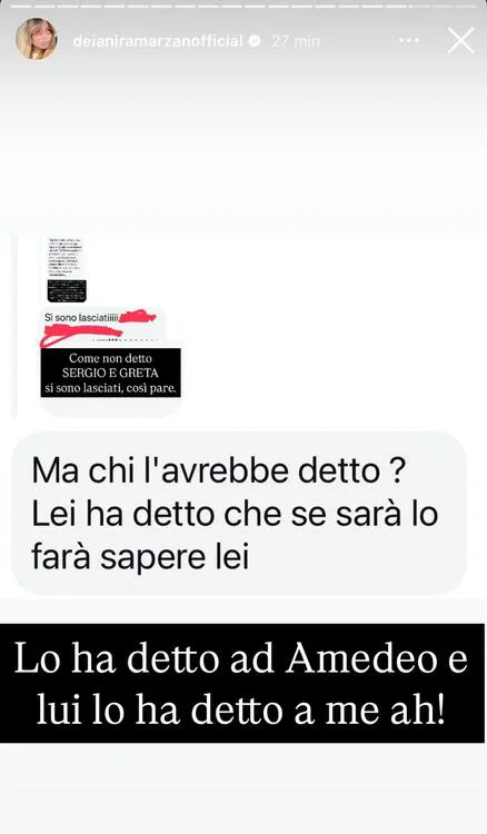 Grande Fratello, Greta e Sergio si sarebbero lasciati per colpa di un altro gieffino 2