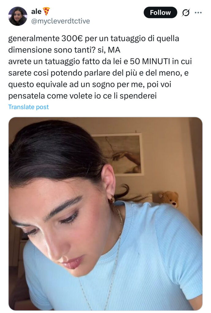 Grande Fratello, Zeudi diventa tatuatrice 4