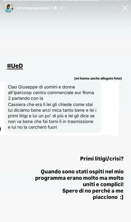 Uomini e donne, crisi tra una coppia uscita da poco 3