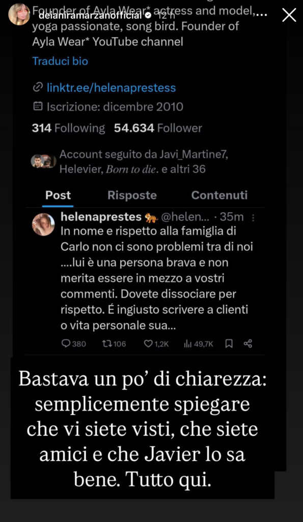 Grande Fratello, Helena rivede il suo ex 3
