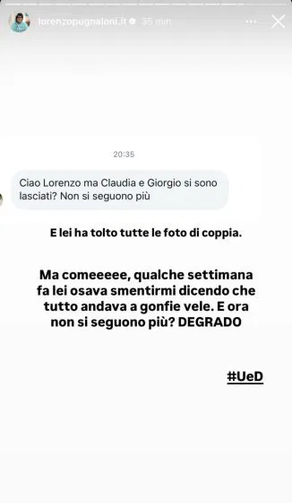 Uomini e donne, una coppia e’ già scoppiata 3