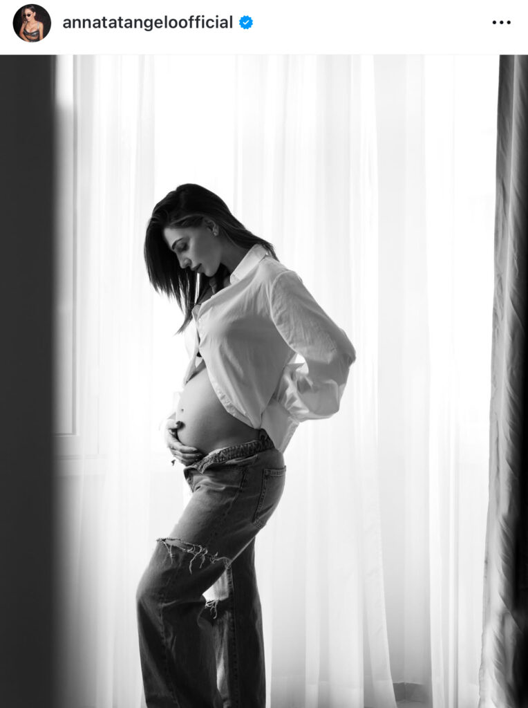Anna Tatangelo e’ incinta 2