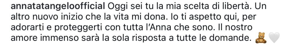 Anna Tatangelo e’ incinta 3