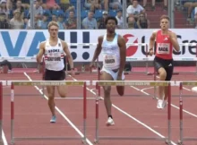 Atleta ha un incidente durante una gara e si vede tutto 5