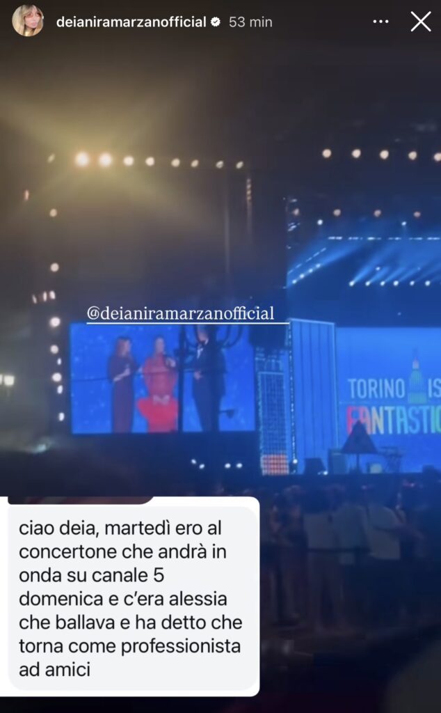 Amici, ex ballerina rivela di tornare come professionista 2