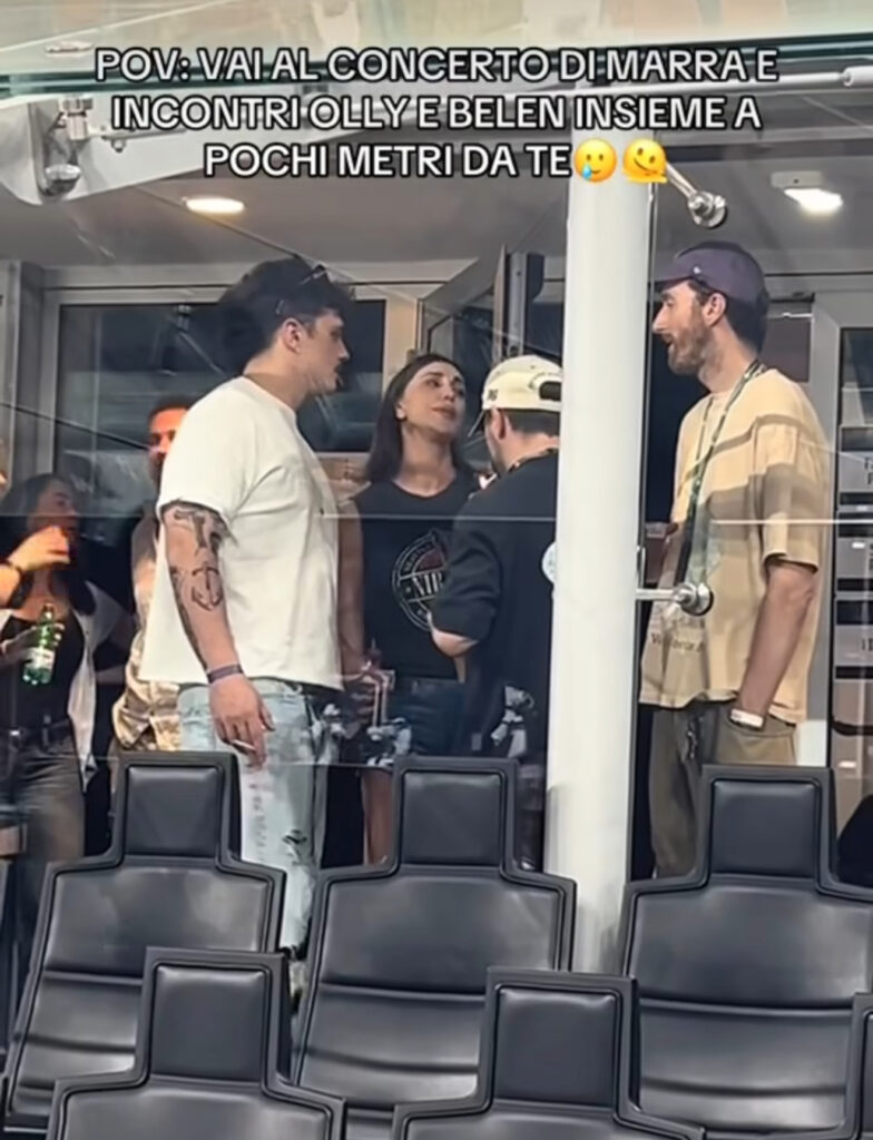 Belen e Olly insieme ad un concerto, scoppia il gossip 2