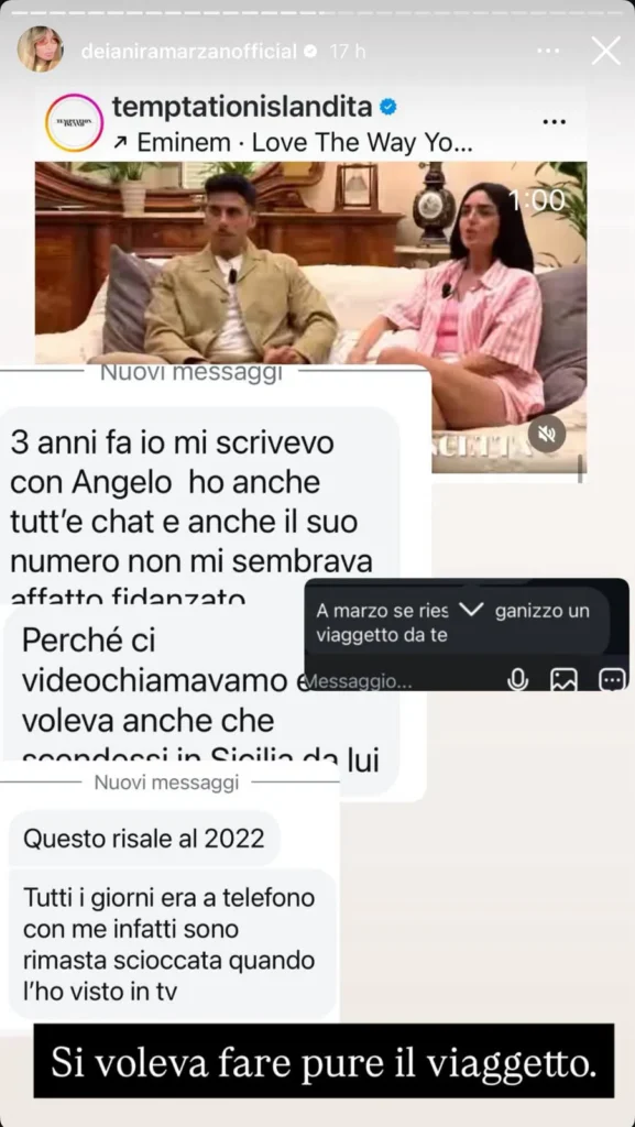 Temptation Island, segnalazione su Angelo e Mariaconcetta 2