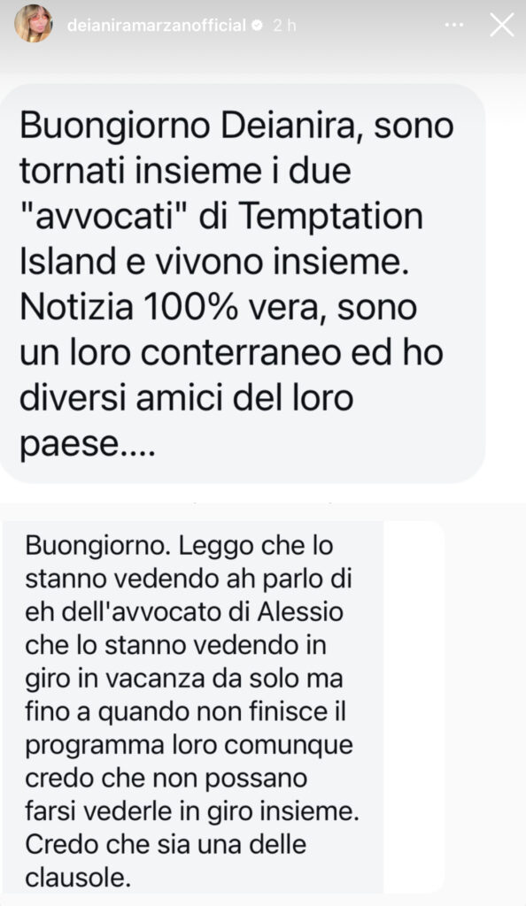 Temptation Island, Sonia M. e Alessio stanno insieme 2