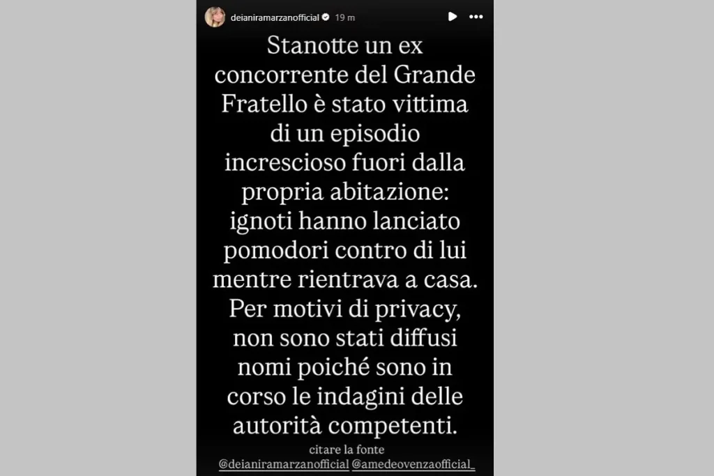 Grande Fratello, ex concorrente preso a pomodori 2
