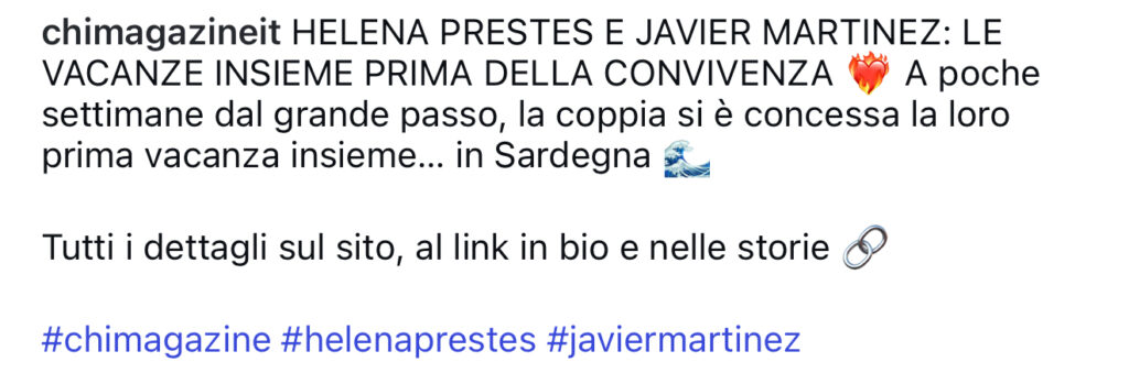 Grande Fratello, vacanze per Helena e Javier prima del grande passo 2
