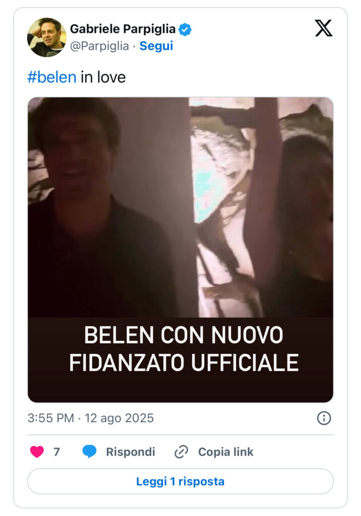 Belen beccata con il nuovo fidanzato 2