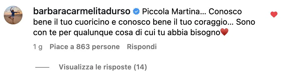 Grande Fratello, Martina si opera al cuore, le parole di Barbara d’Urso 2