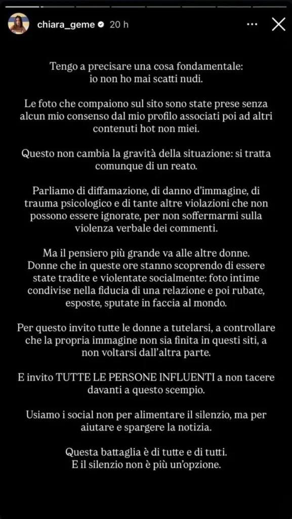 Uomini e donne, foto di un ex corteggiatrice finiscono su un sito per adulti 3