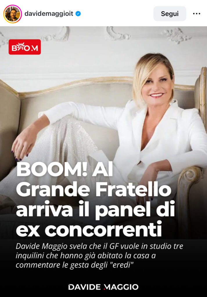 Grande Fratello, novità per la nuova edizione 2