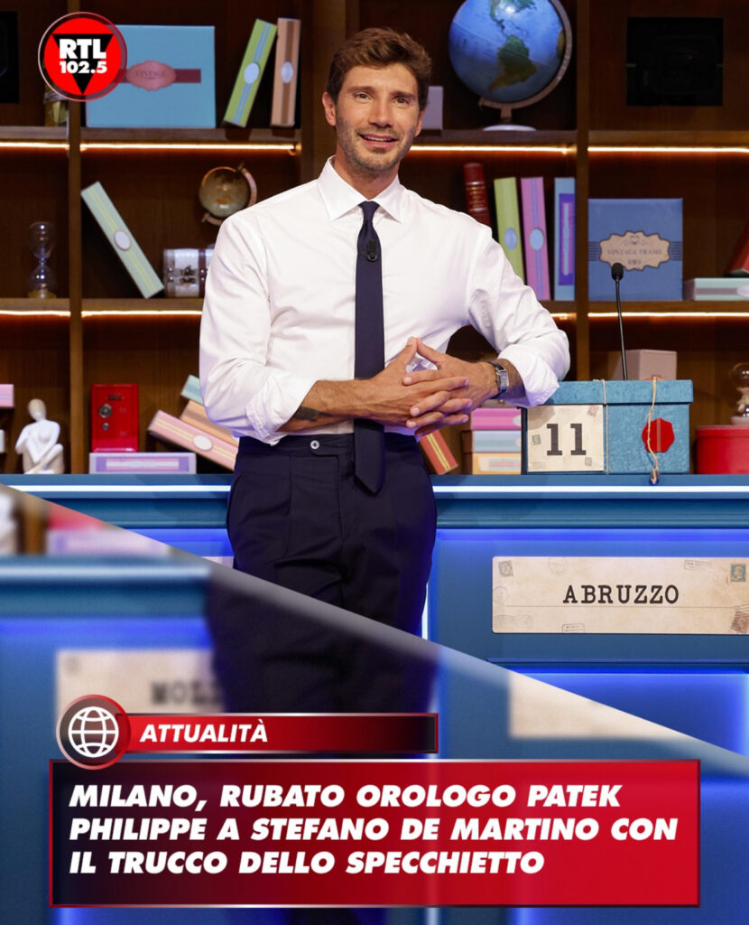 Stefano De Martino, vittima di una rapina 2