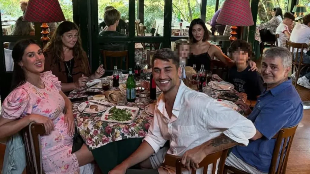 Belen festeggia il compleanno con la famiglia 2