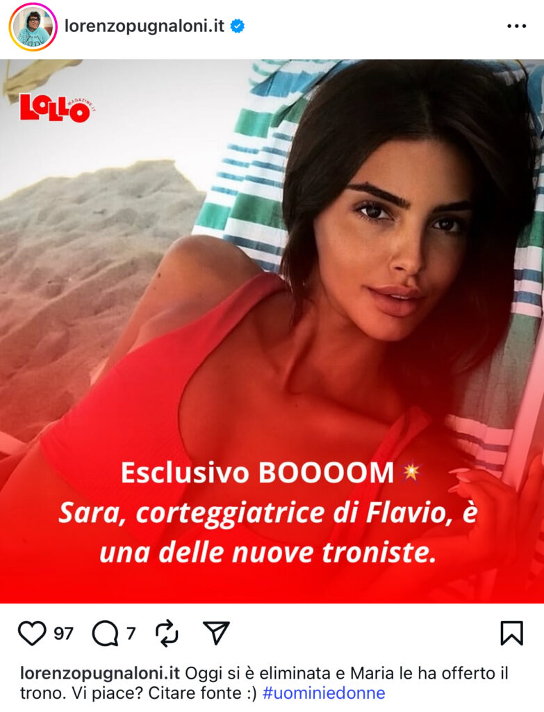 Uomini e donne, nuova tronista 2