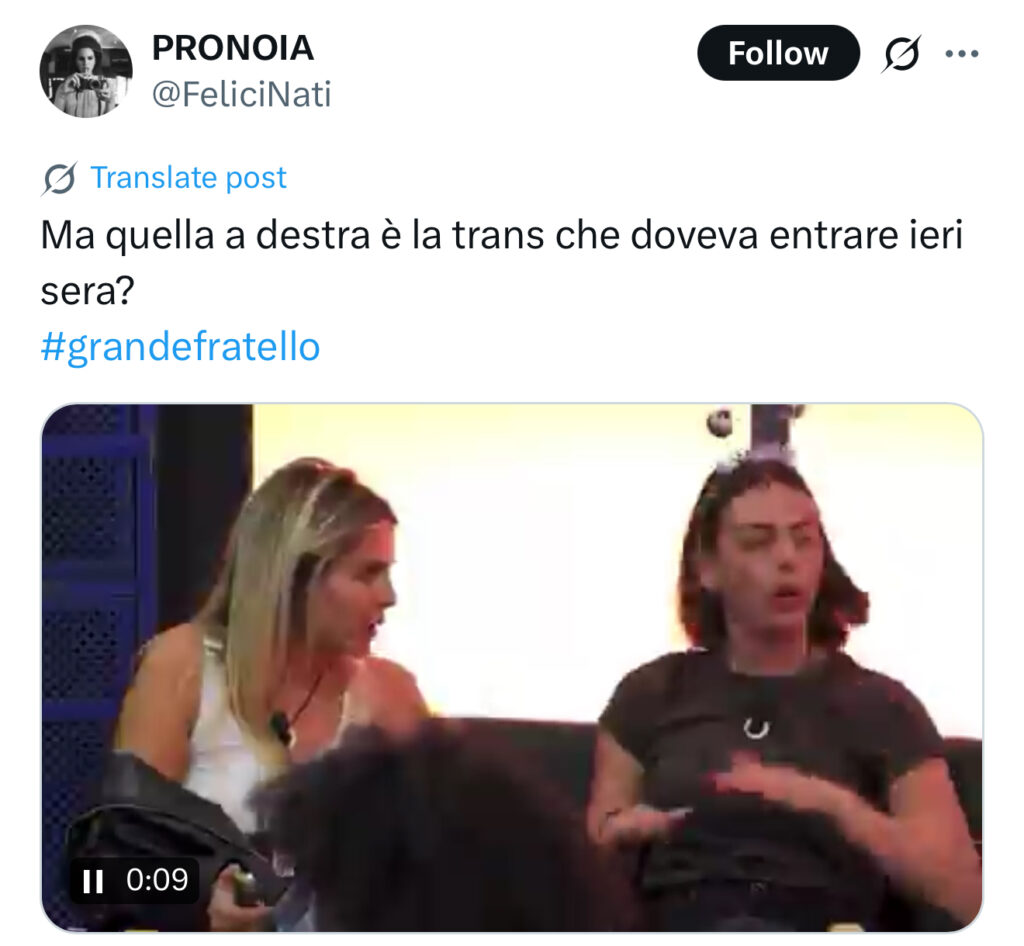 Grande Fratello, nella casa sarebbe entrata una concorrente transessuale 2