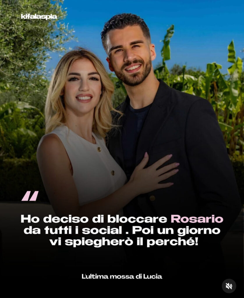 Temptation Island, il gesto di Lucia contro Rosario 2