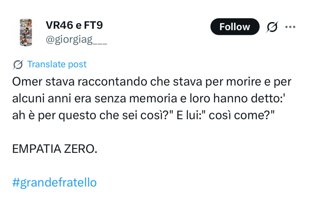 Grande Fratello, in concorrenti isolano un gieffino 3