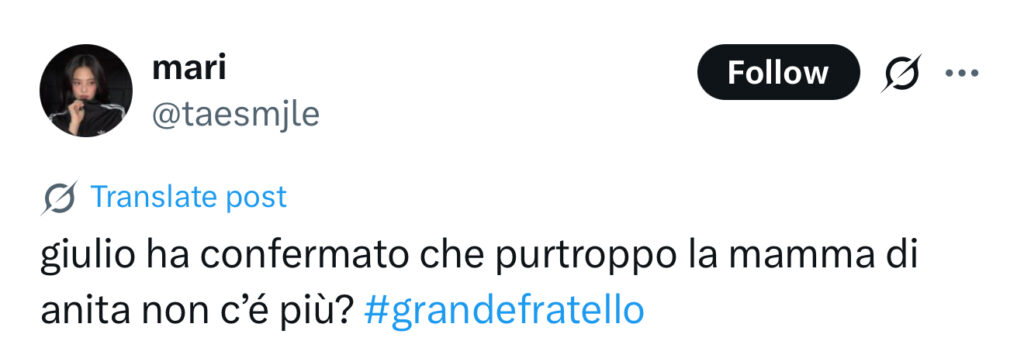 Grande Fratello, Anita abbandona la casa, grave lutto familiare 2
