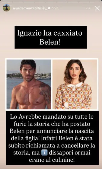 Ignazio e Belen hanno litigato? 2