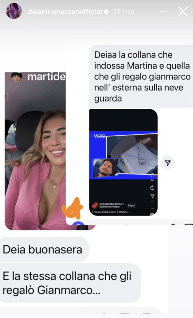 Martina e Gianmarco ritorno di fiamma? Arriva un gesto clamoroso dell’ex tronista 3