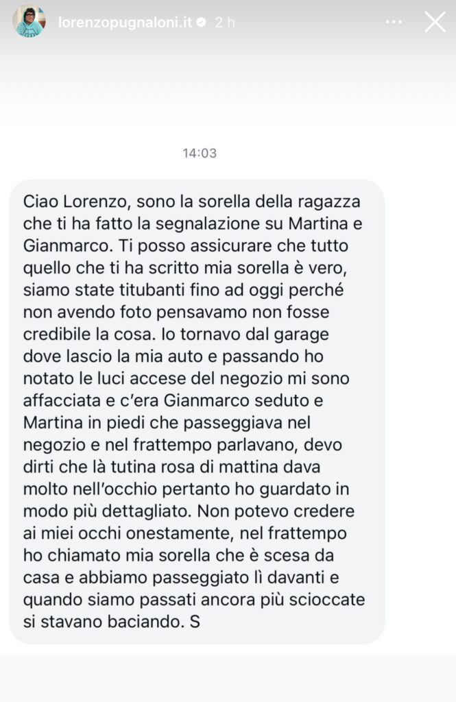 Uomini e donne, Martina e Gianmarco beccati a baciarsi? 4