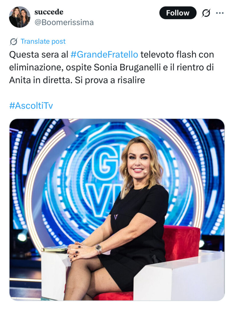 Grande Fratello, torna nel reality un’ex storico personaggio 2