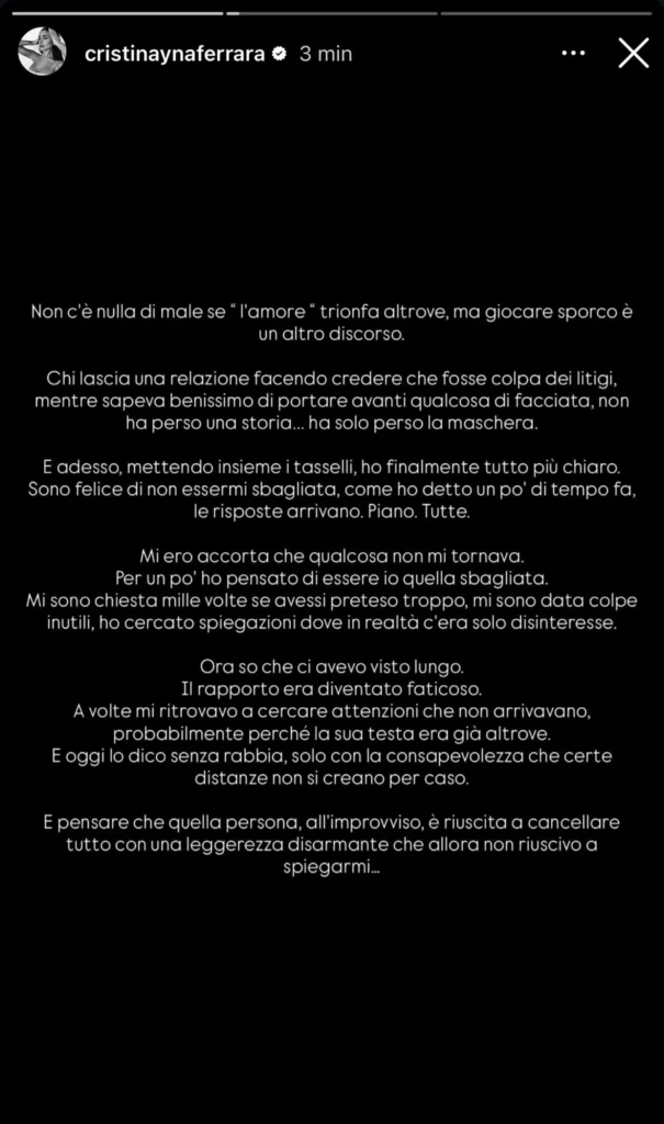 Uomini e donne, Cristina contro Gianmarco e Martina 2