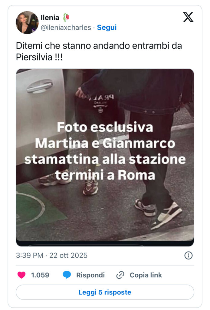 Uomini e donne, Martina e Gianmarco mano nella mano 2