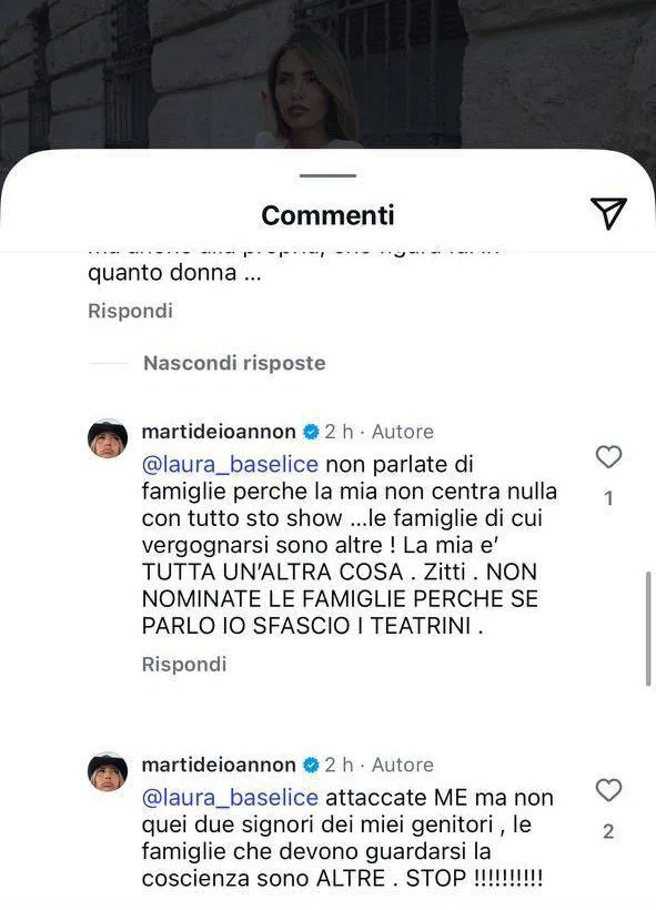 Uomini e donne, Martina furiosa sbotta 2